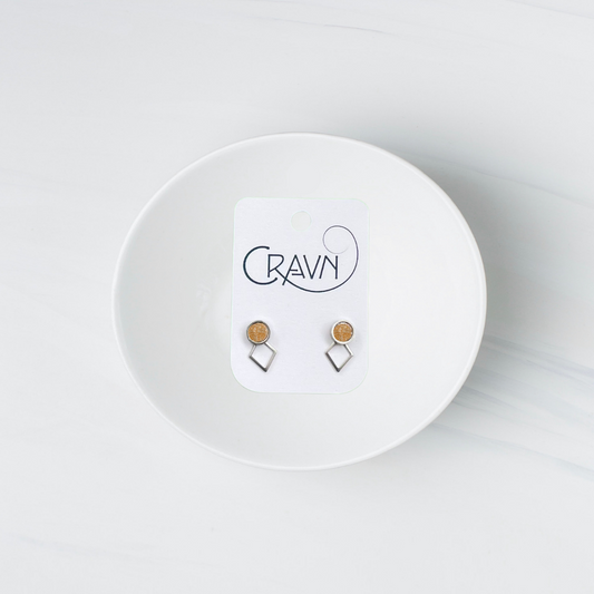 Interchangeable Studs - Silver Single Pair