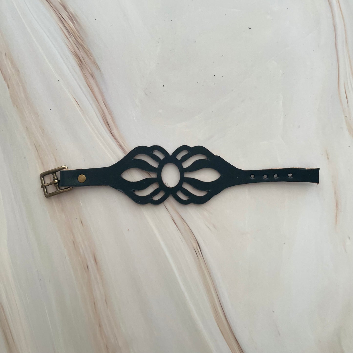 Leather Sunshine Cuff