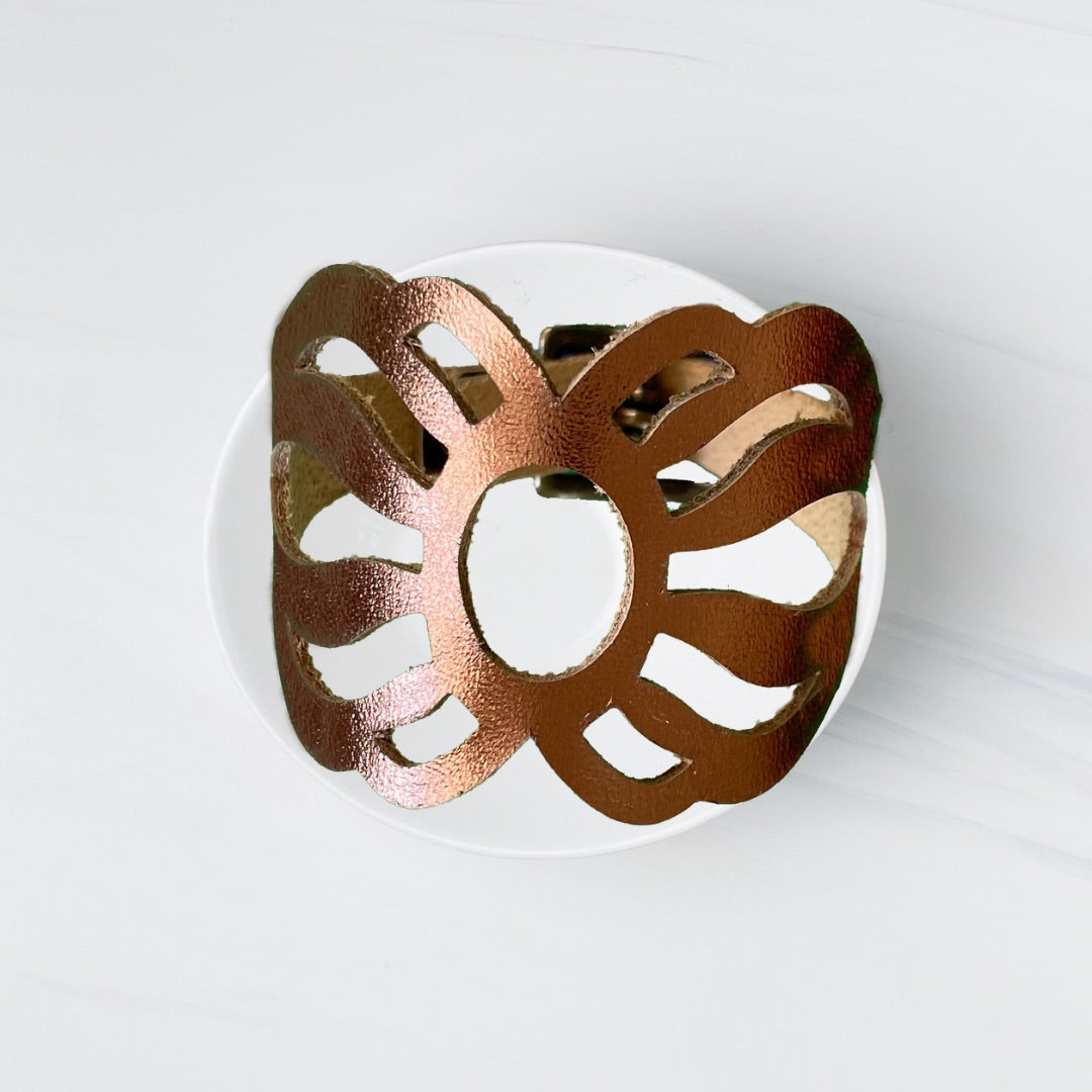 Leather Sunshine Cuff