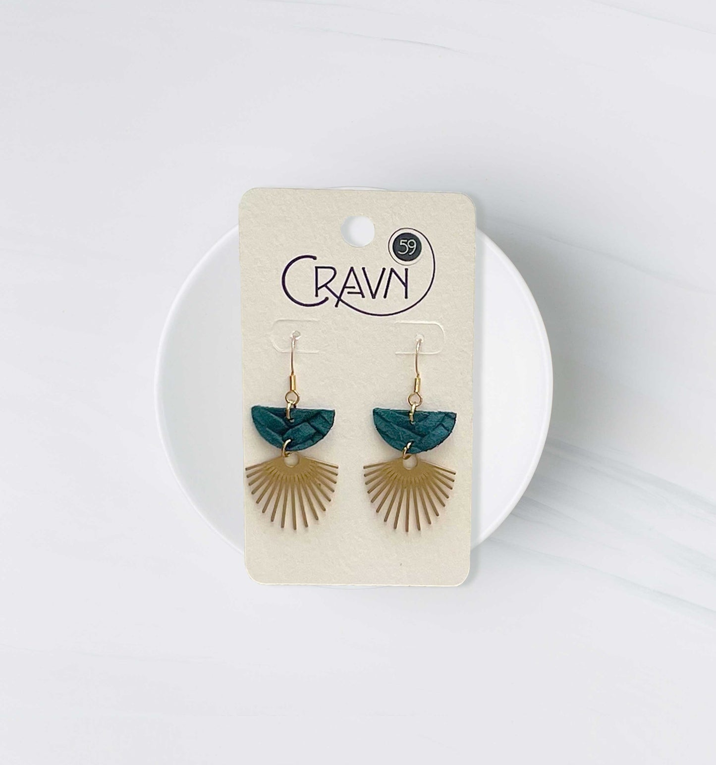 Handmade Leather Earrings
