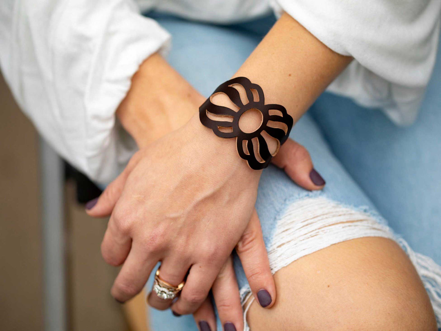 Leather Cuff Bracelet
