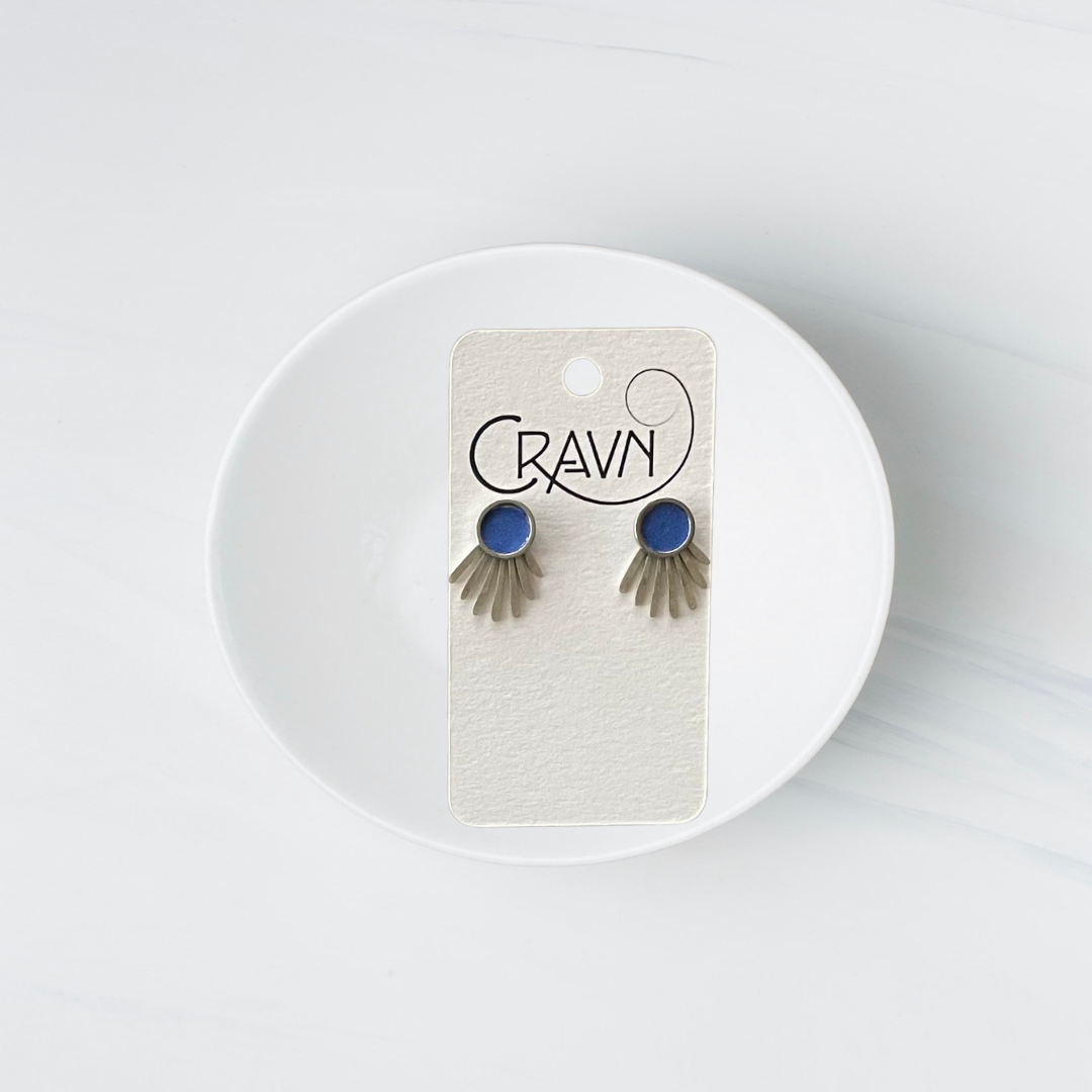 Birdie Interchangeable Studs - Silver Single