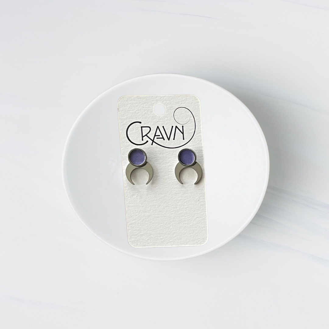 Birdie Interchangeable Studs - Silver Single