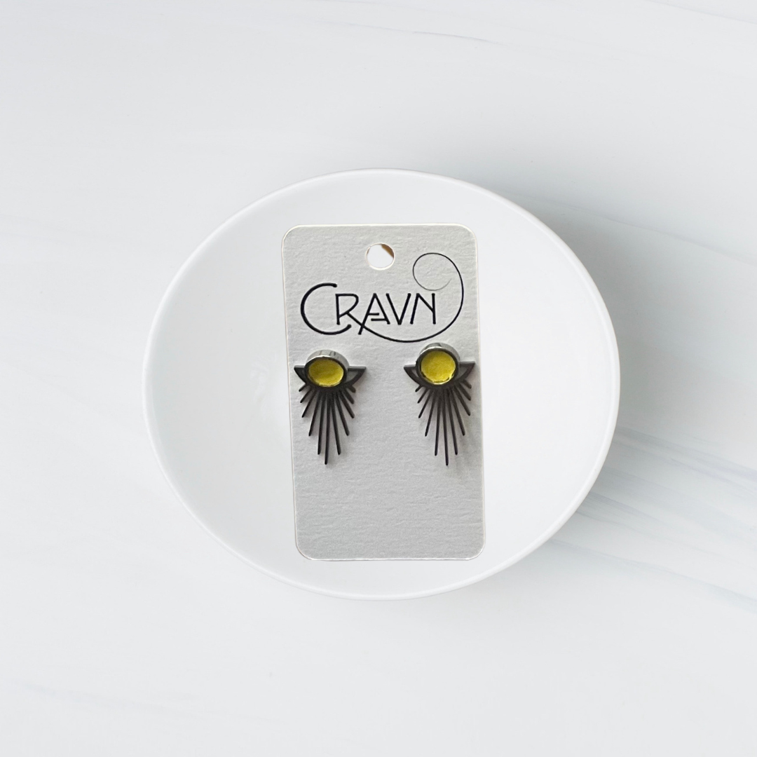Birdie Interchangeable Studs - Silver Single